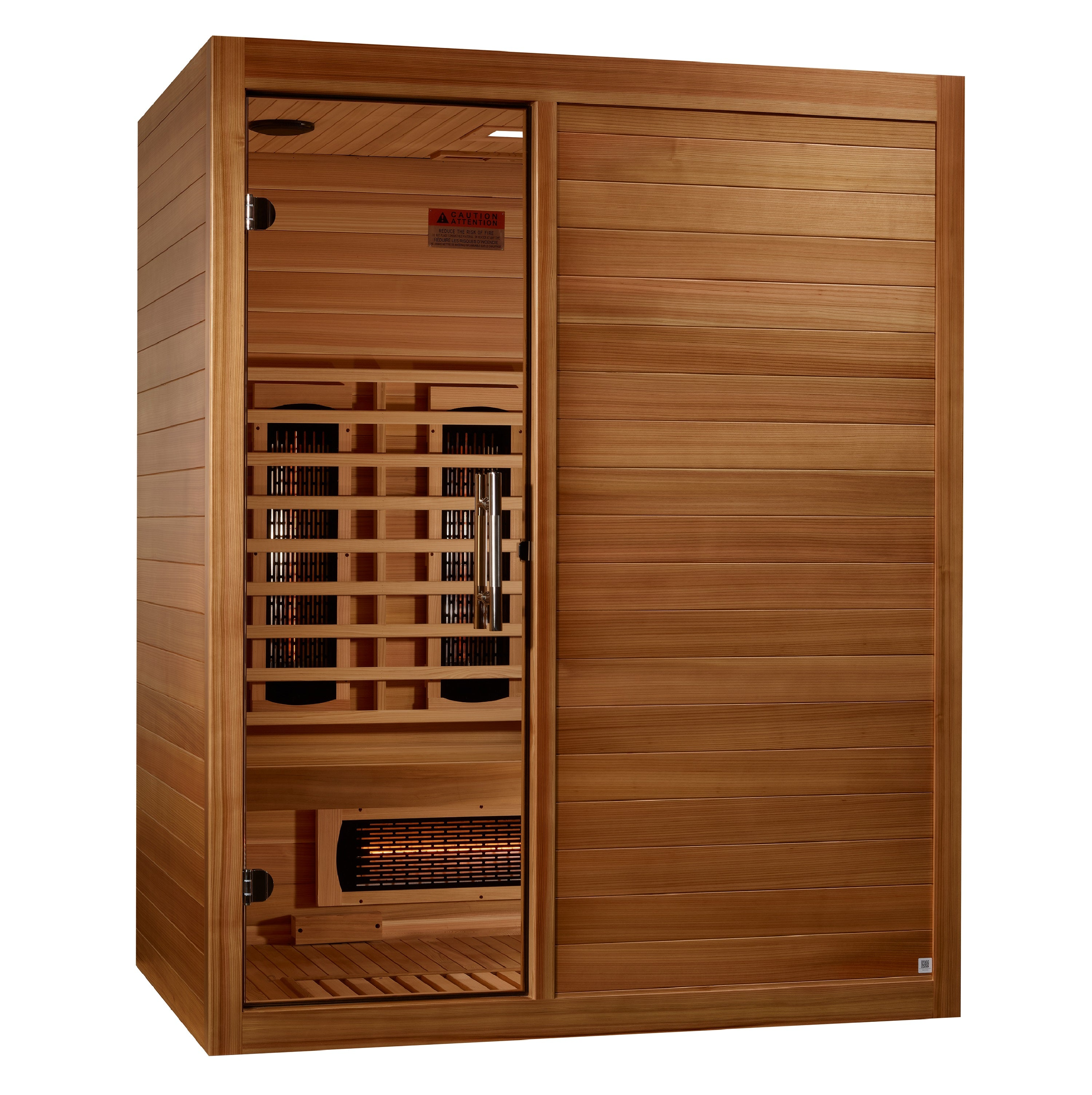 New 2026 S-Line MX-S306-01 Maxxus Full Spectrum Infrared Sauna - Pacific Cedar