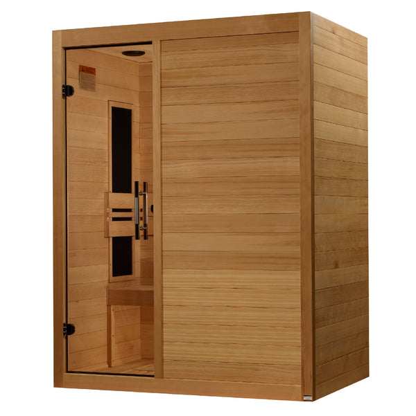 New 2026 S-Line MX-S306-01 Maxxus Low EMF FAR Infrared Sauna Canadian Hemlock