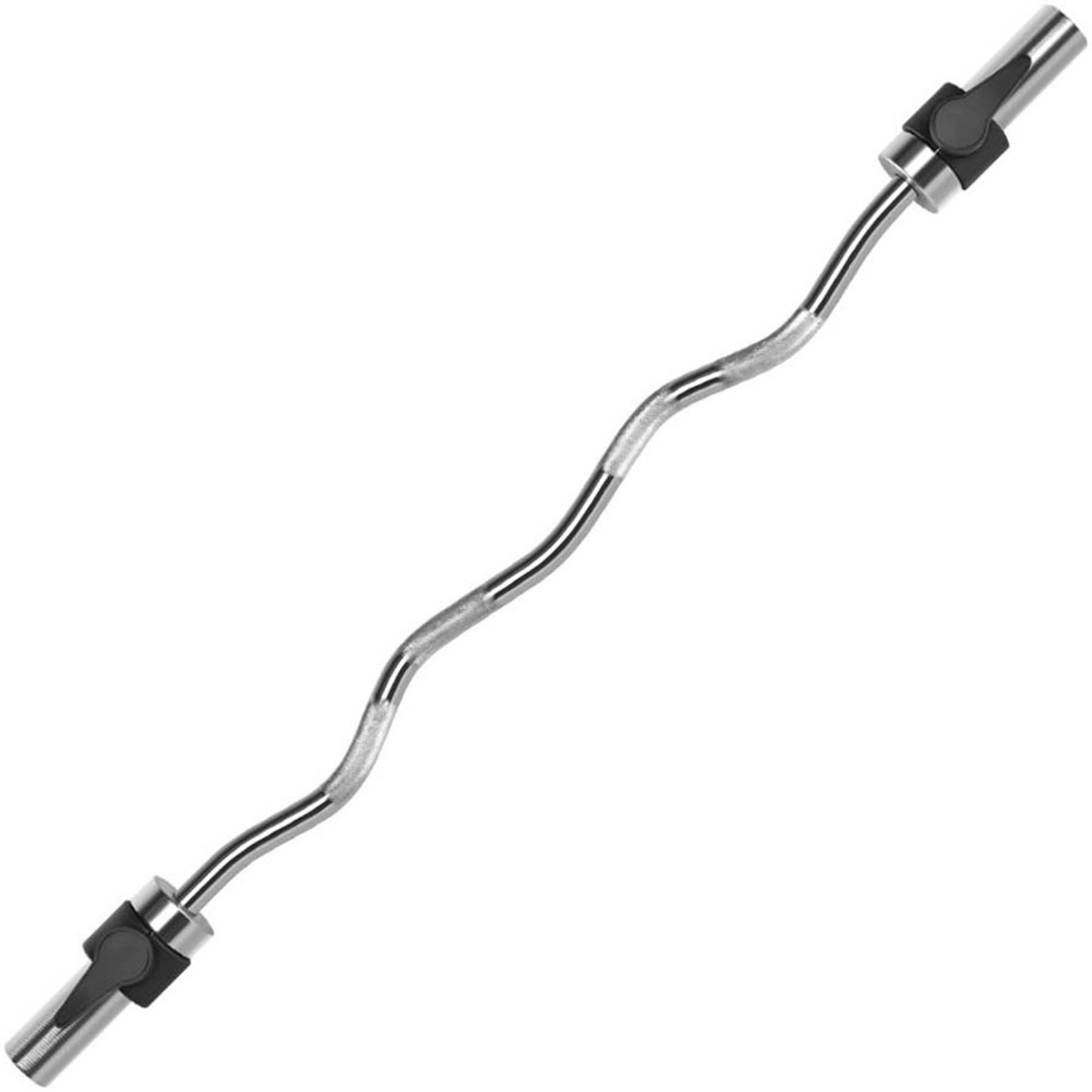 Marcy Solid Steel Olympic Curl Bar | Chrome-Plated Weight Bar | SOC-49