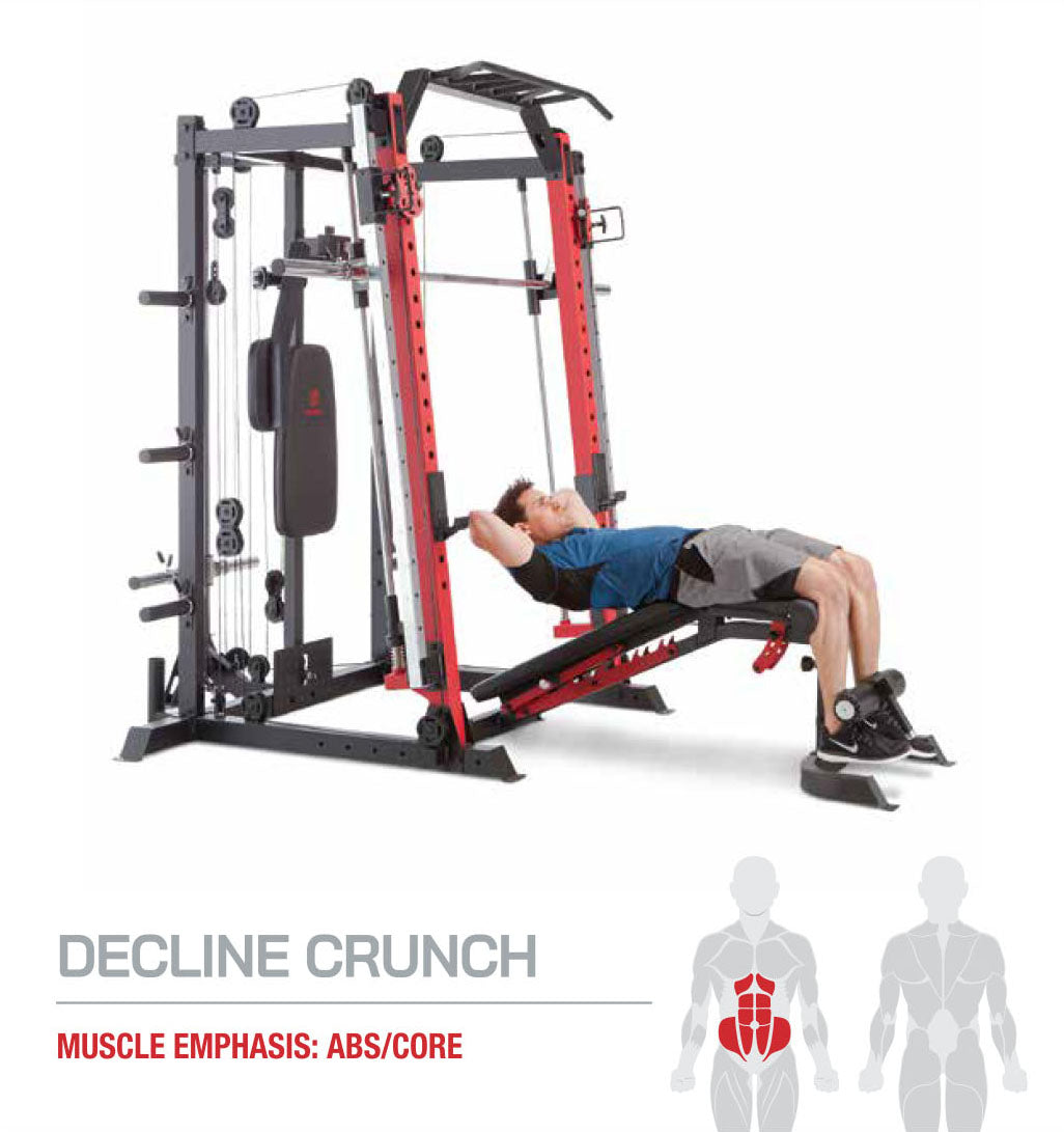 Marcy Smith Machine Cage System with Pull-Up Bar and Landmine