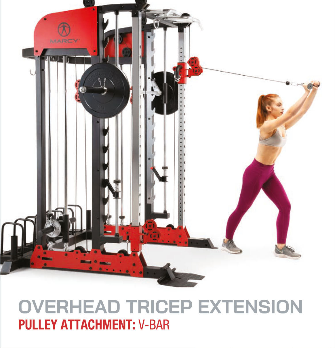 Marcy Pro Deluxe Smith Cage Home Gym System – SM-7553