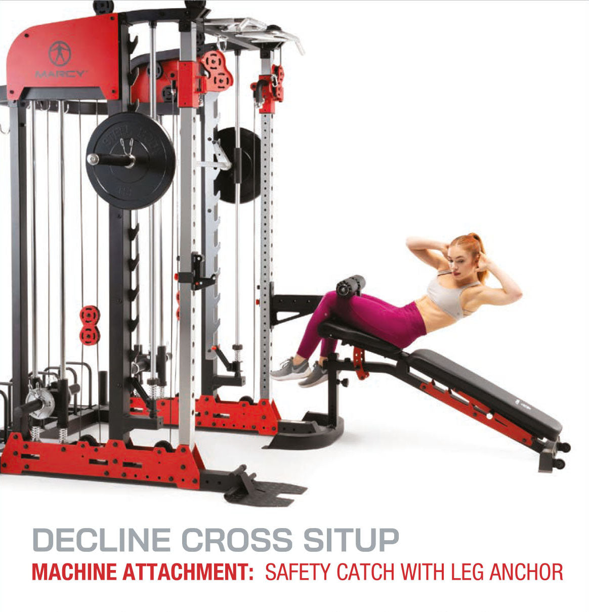 Marcy Pro Deluxe Smith Cage Home Gym System – SM-7553 – Sparks