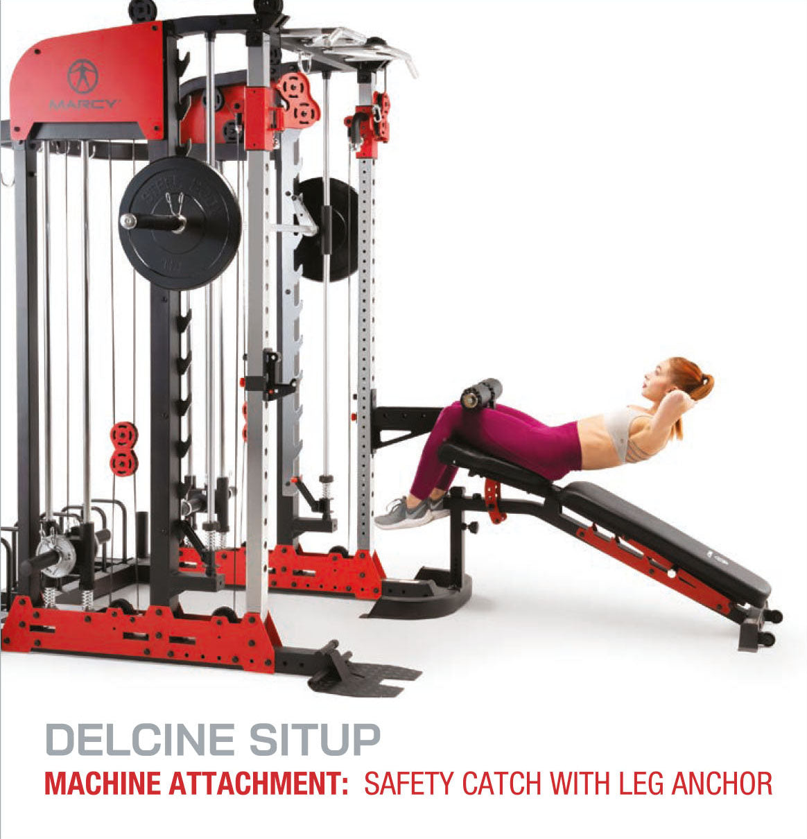 Marcy Pro Deluxe Smith Cage Home Gym System – SM-7553 – Sparks