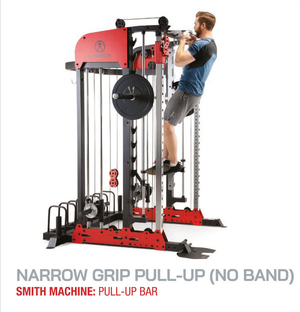 Marcy Pro Deluxe Smith Cage Home Gym System – SM-7553