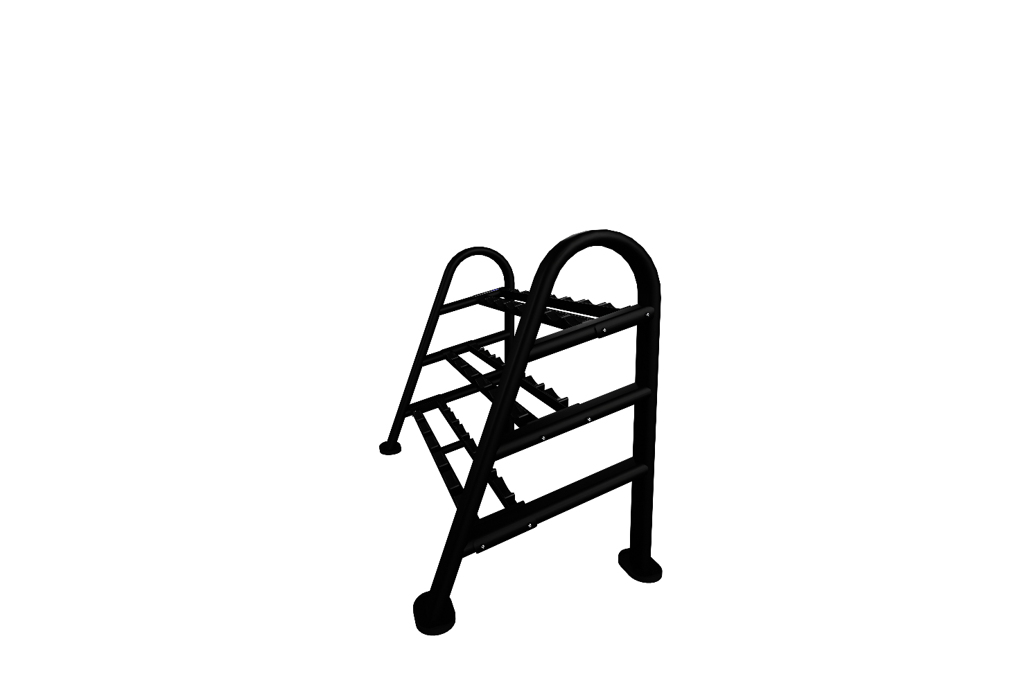 Nautilus Instinct® Dumbbell Rack 10-Pair/3 Tier
