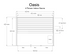 Almost Heaven Oasis 4-Person Indoor Sauna (Vision Series - Hybrid Option)