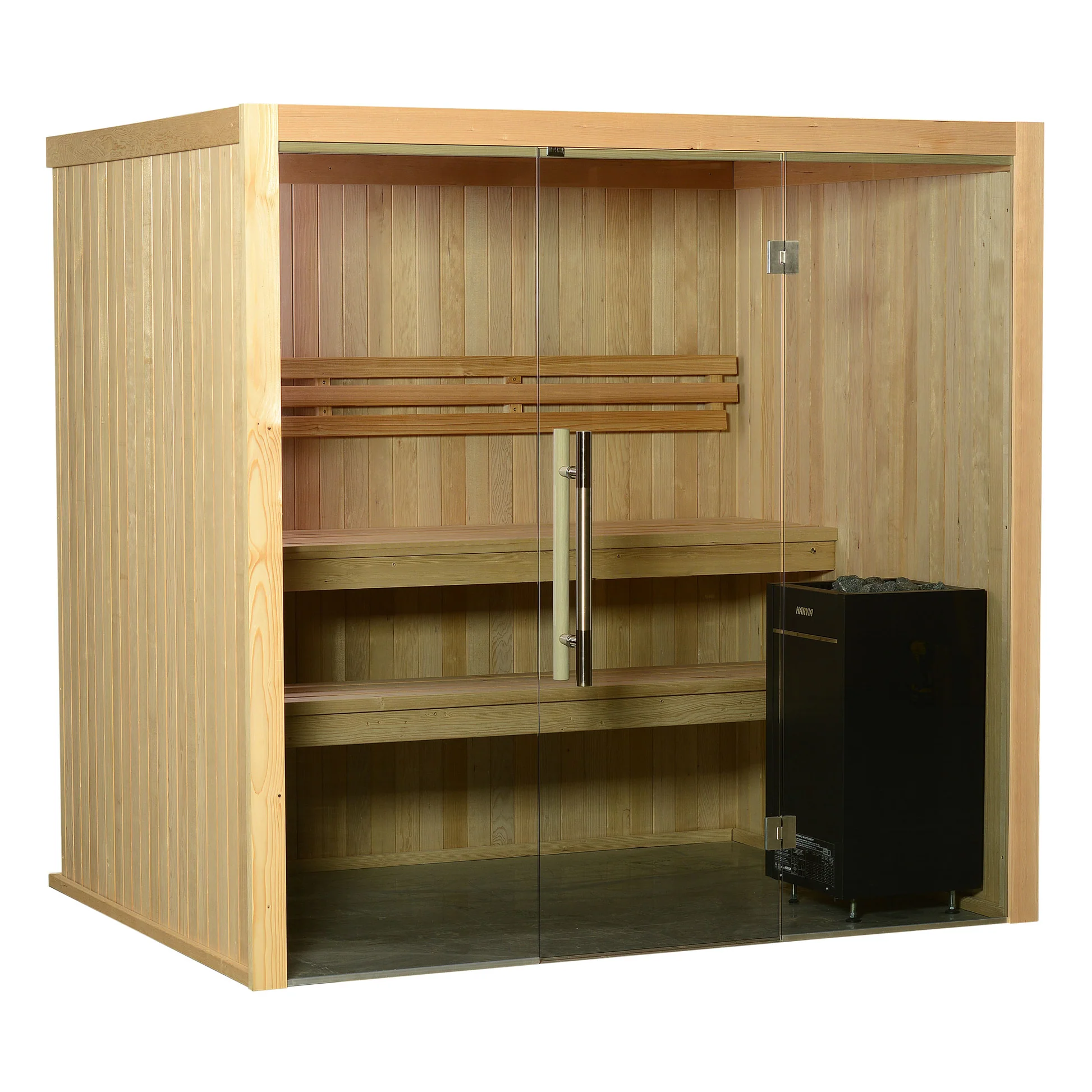 Indoor Hybrid Saunas
