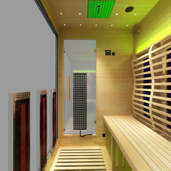 Sun Home Red Light Therapy Luminar Sauna Add-on