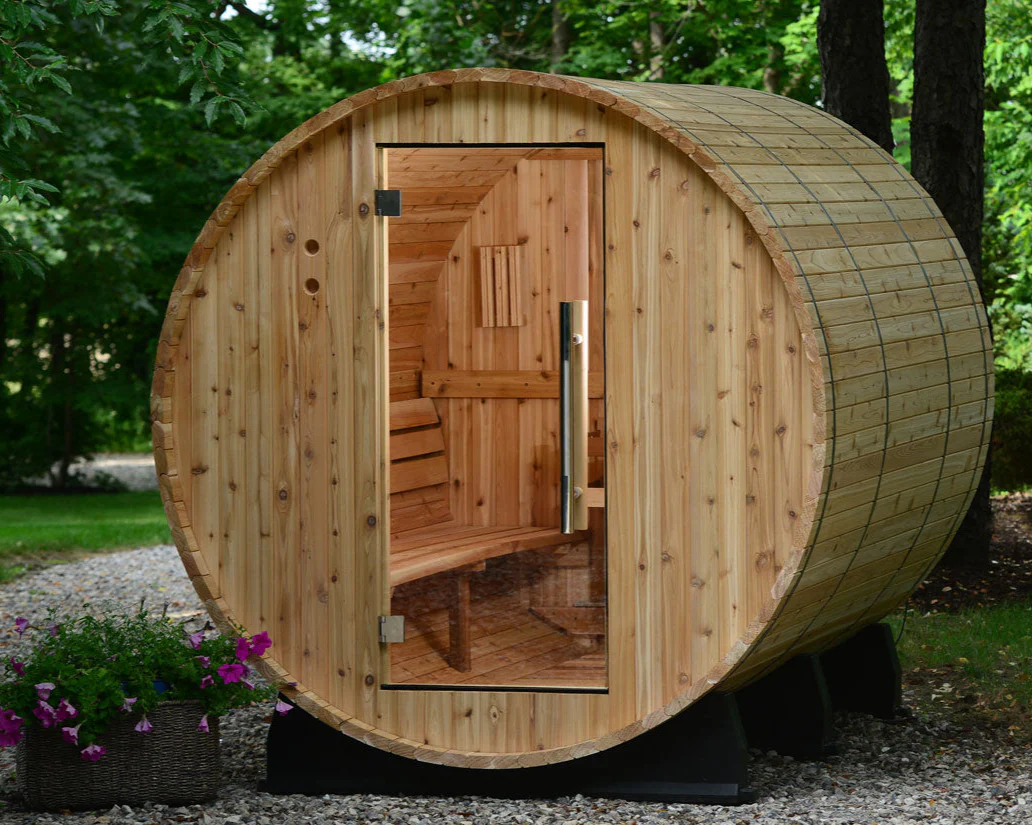 Almost Heaven Princeton 6-Person Classic Barrel Sauna