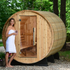 Almost Heaven Princeton 6-Person Classic Barrel Sauna