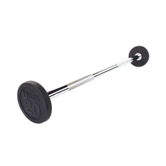 Body-Solid Rubber Coated Fixed Straight Barbell