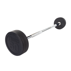 Body-Solid Rubber Coated Fixed Straight Barbell