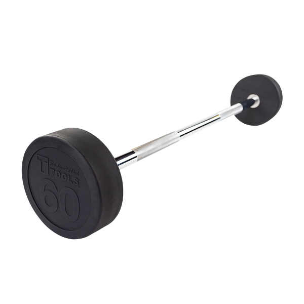 Body-Solid Rubber Coated Fixed Straight Barbell