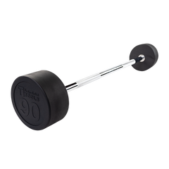 Body-Solid Rubber Coated Fixed Straight Barbell