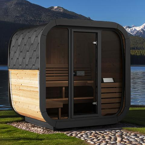 Model CL5G 5 Person Traditional Outdoor Sauna