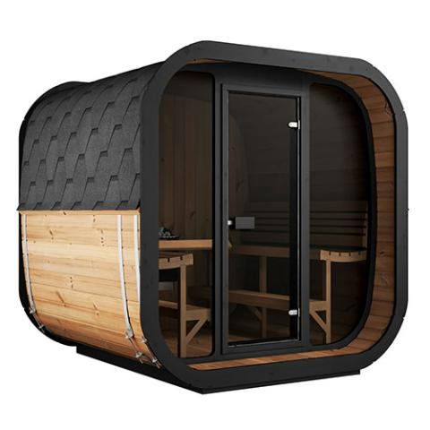 SaunaLife Model CL7G 6 Person Traditional Outdoor Sauna