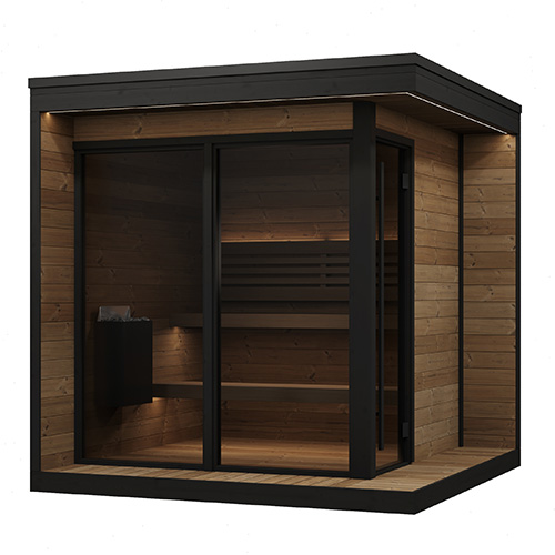 GL6 6 Person Outdoor Sauna Kit