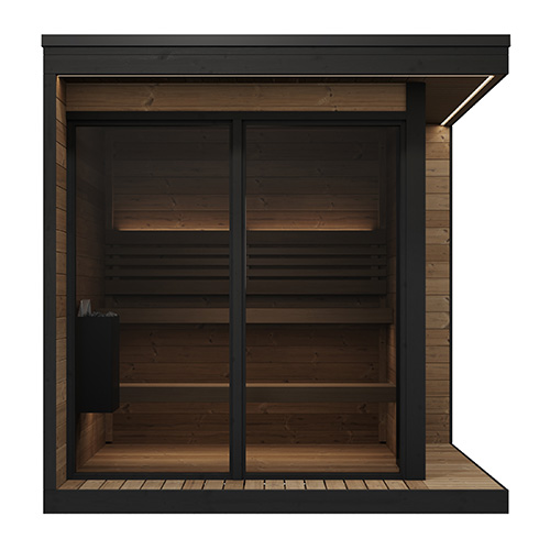 GL6 6 Person Outdoor Sauna Kit