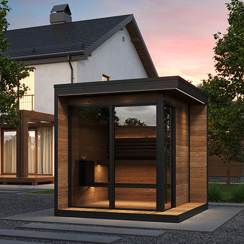 GL6 6 Person Outdoor Sauna Kit