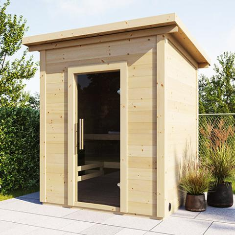 Model G2 4 Person Traditional Outdoor Sauna