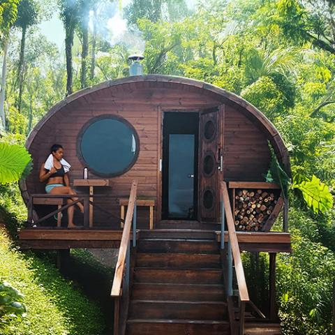 Model G11 8 Person Traditional Outdoor Sauna