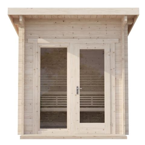 Model G4 6 Person Traditional Outdoor Sauna
