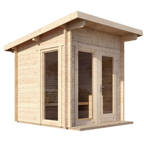Model G4 6 Person Traditional Outdoor Sauna