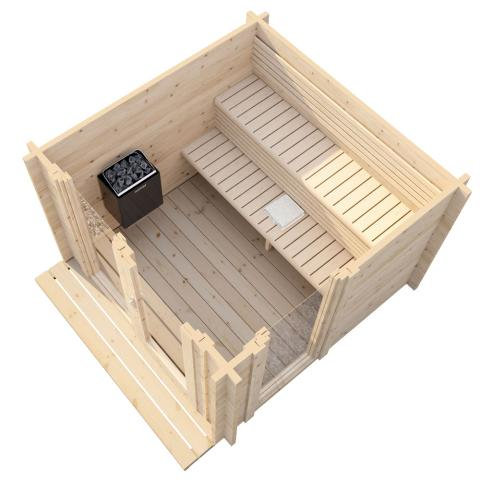 Model G4 6 Person Traditional Outdoor Sauna
