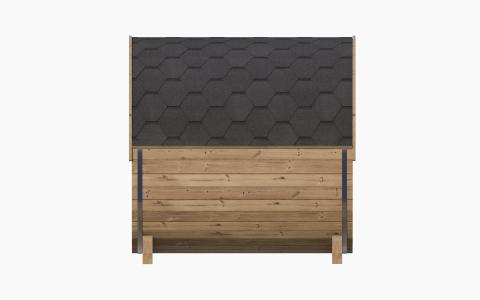 Model E8W 6 Person Traditional Sauna Barrel Sauna