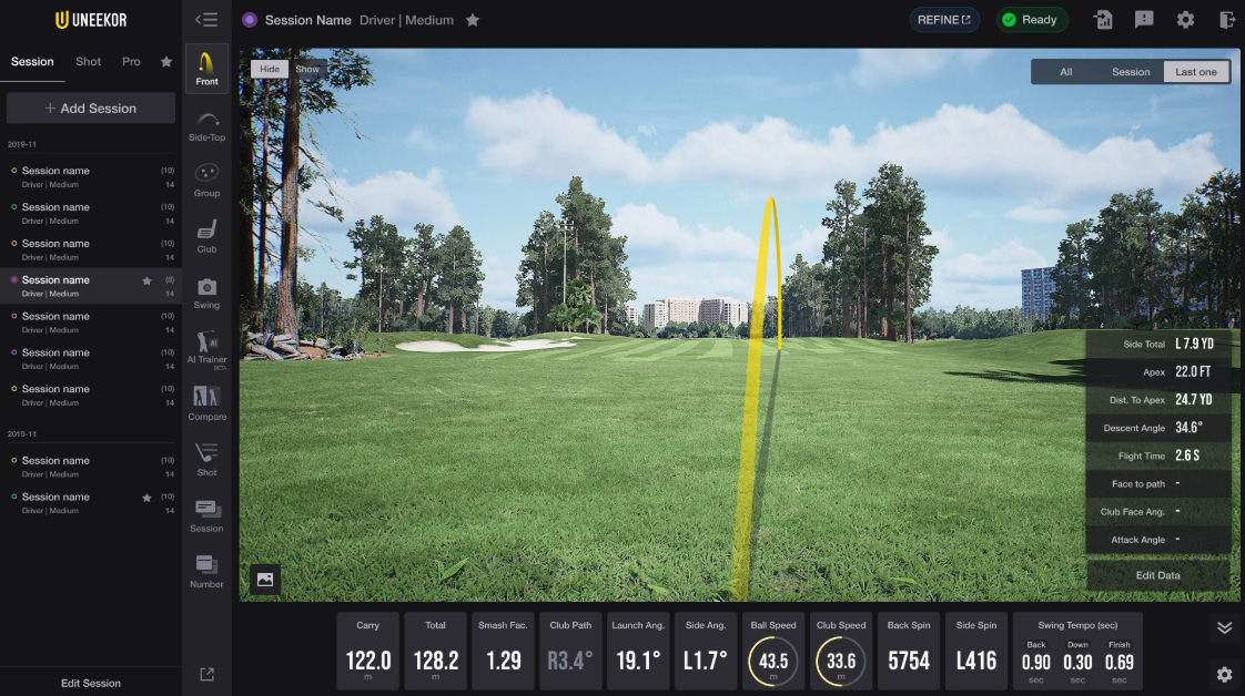 Uneekor Golf Launch Monitor QED
