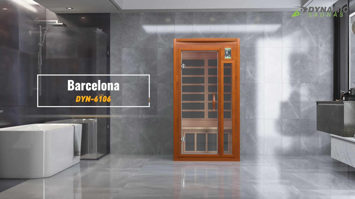 New 2026 Dynamic "Barcelona" Low EMF Far Infrared Sauna