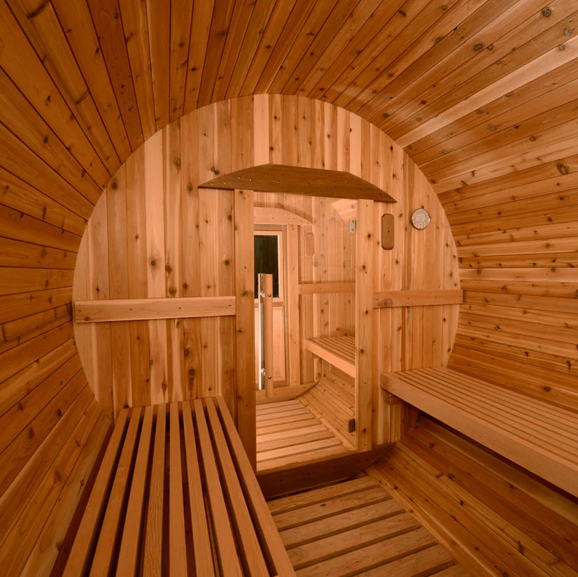 Almost Heaven Shenandoah 4-Person Barrel Sauna