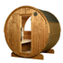 Almost Heaven Takoa 4-6 Person Half Moon Barrel Sauna (Heritage Collection)