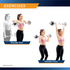 Marcy Solid Steel Olympic Curl Bar | Chrome-Plated Weight Bar | SOC-49