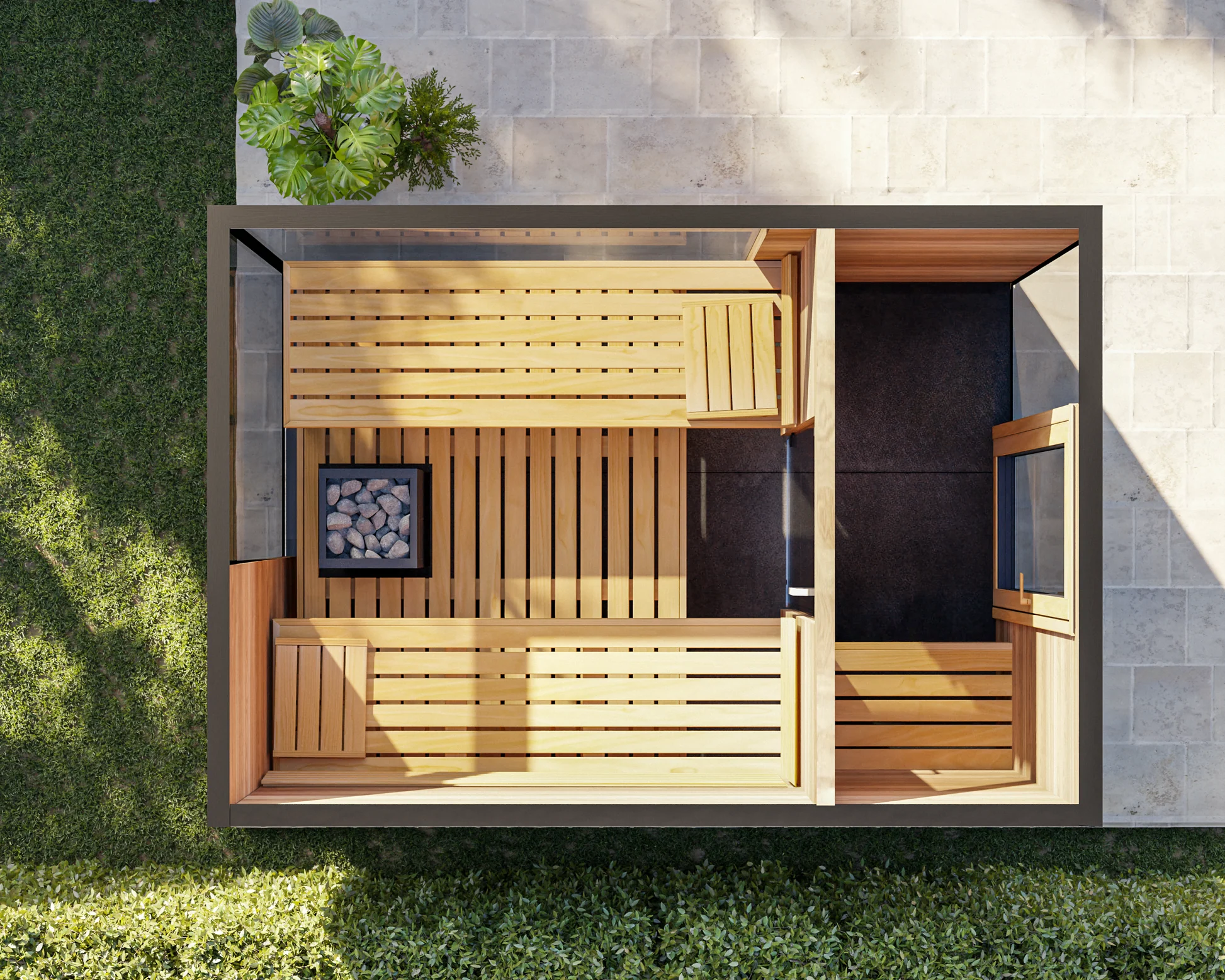 Thermasol Ombra Outdoor Sauna