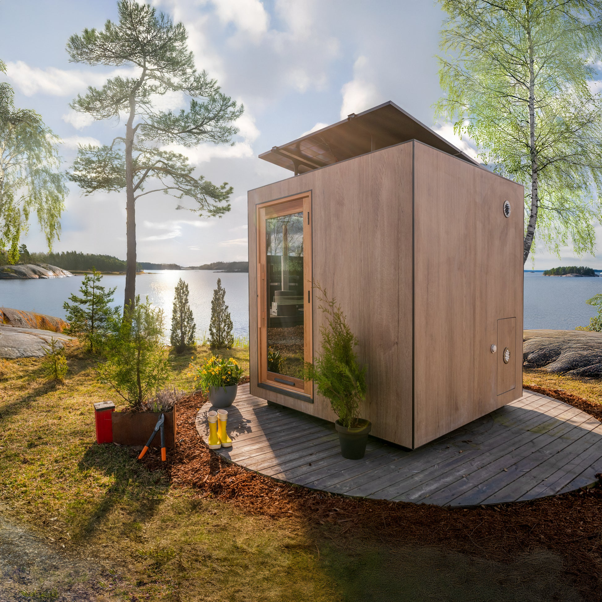 Thermasol Solaris Outdoor Sauna