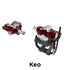 TRIPLE LINK PEDALS    (LOOK DELTA COMPATIBLE, MORSE TAPER)