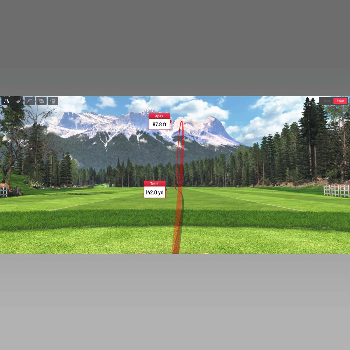 Uneekor QED W12 Golf Simulator Package