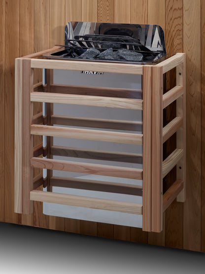 New 2026 "Sundsvall Edition" 2 Person Traditional Sauna - Canadian Red Cedar Interior and Pacific Premium Clear Cedar Exterior