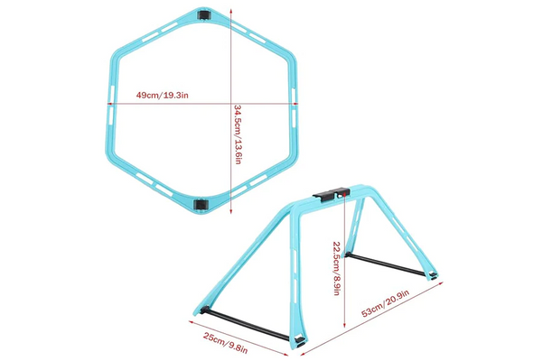 Warrior Hex Speed Ladder