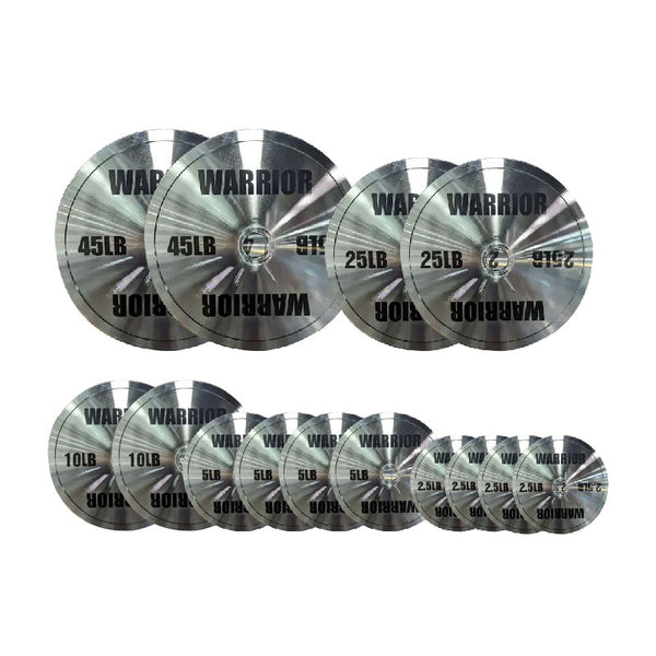Warrior Chrome Olympic Weight Plates & Packages