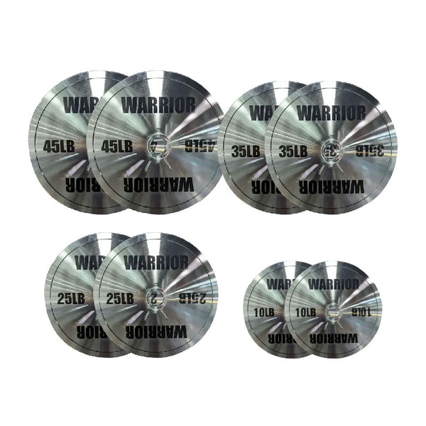 Warrior Chrome Olympic Weight Plates & Packages