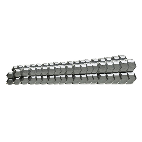Rubber Hex Dumbbells & Packages