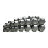 Rubber Hex Dumbbells & Packages