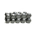 Rubber Hex Dumbbells & Packages