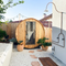 Almost Heaven Watoga 4-Person Barrel Sauna