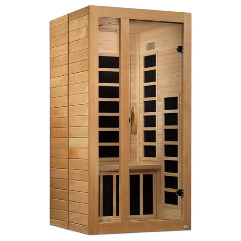 Golden Designs "Gracia" 1-2 Person Low EMF FAR Infrared Sauna