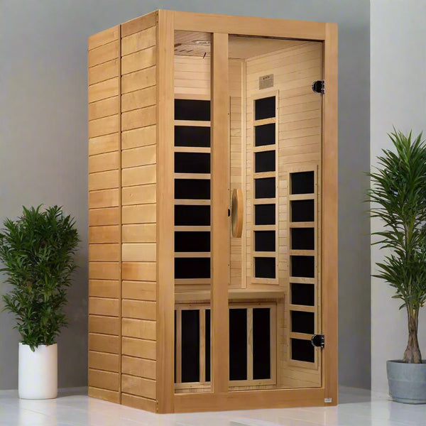 Golden Designs "Gracia" 1-2 Person Low EMF FAR Infrared Sauna