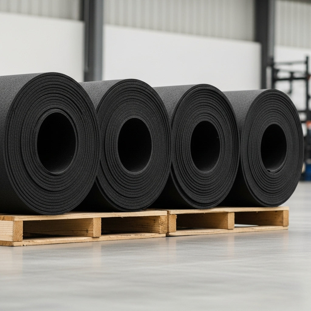 Bulk Discount Pallets - Rubber Flooring Rolls