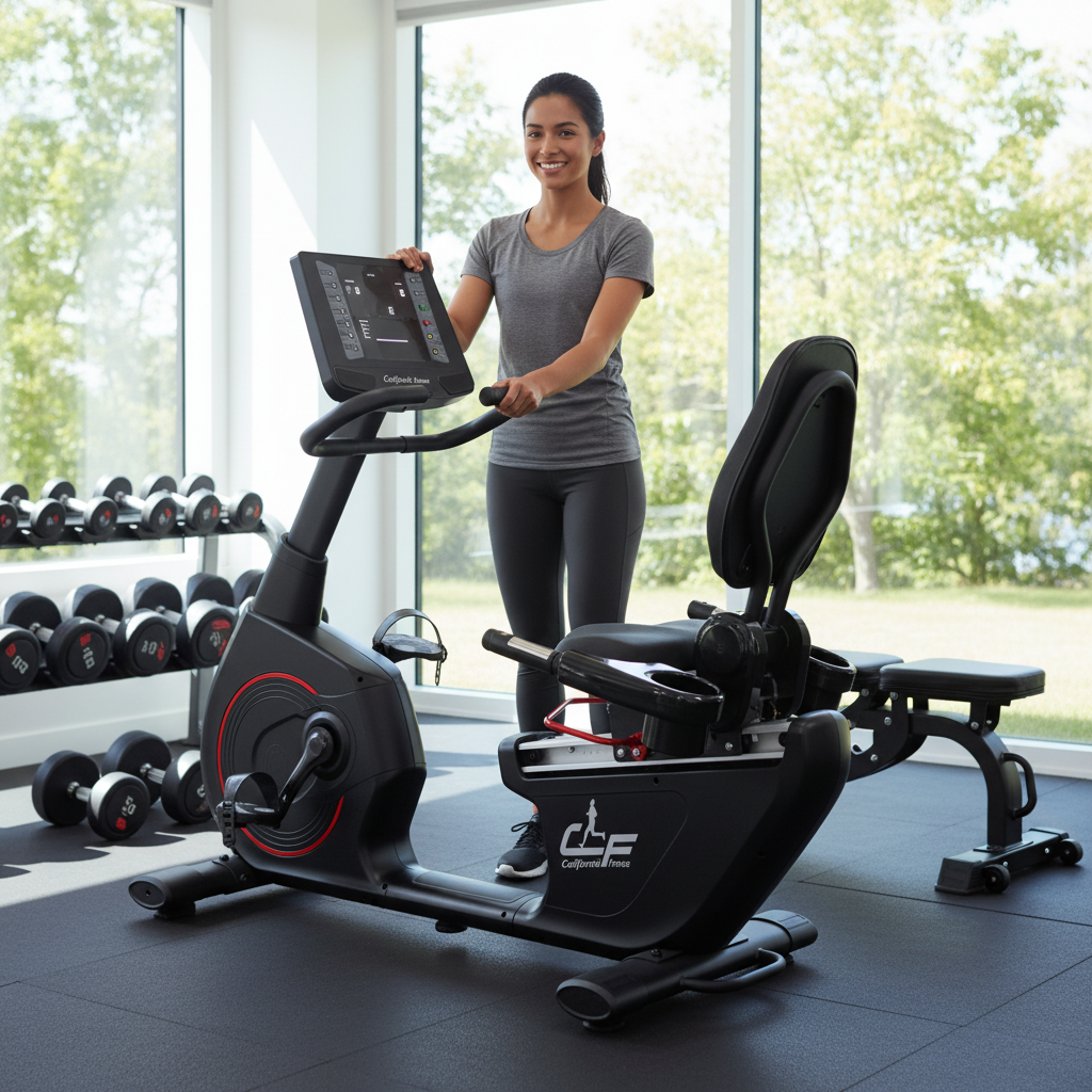 CF Commercial R8 Recumbent Exercise Bike